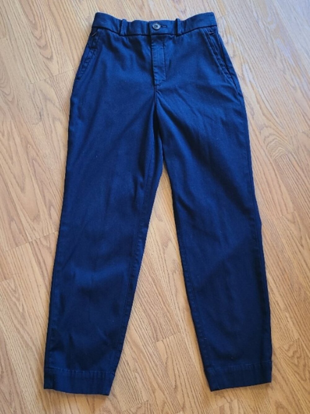 SPANXSuperSmooth Stretch Twill Slim Straight Pant Ankle Chinos Preppy sz S - Picture 2 of 7